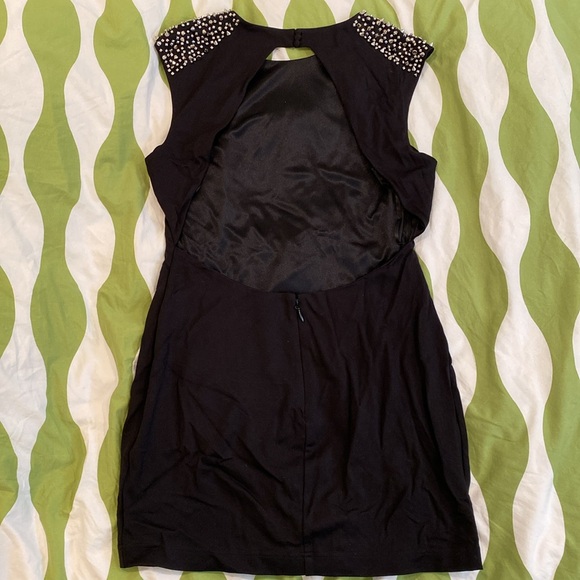 Bebe Black Mini Dress - Picture 3 of 4